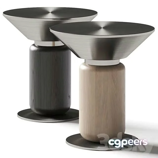 3ds Max Free – HC28 Aurora Coffee & Side Table