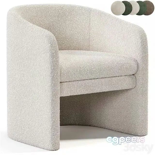 3ds Max Free – Sillon Mairo Chair By Westwing