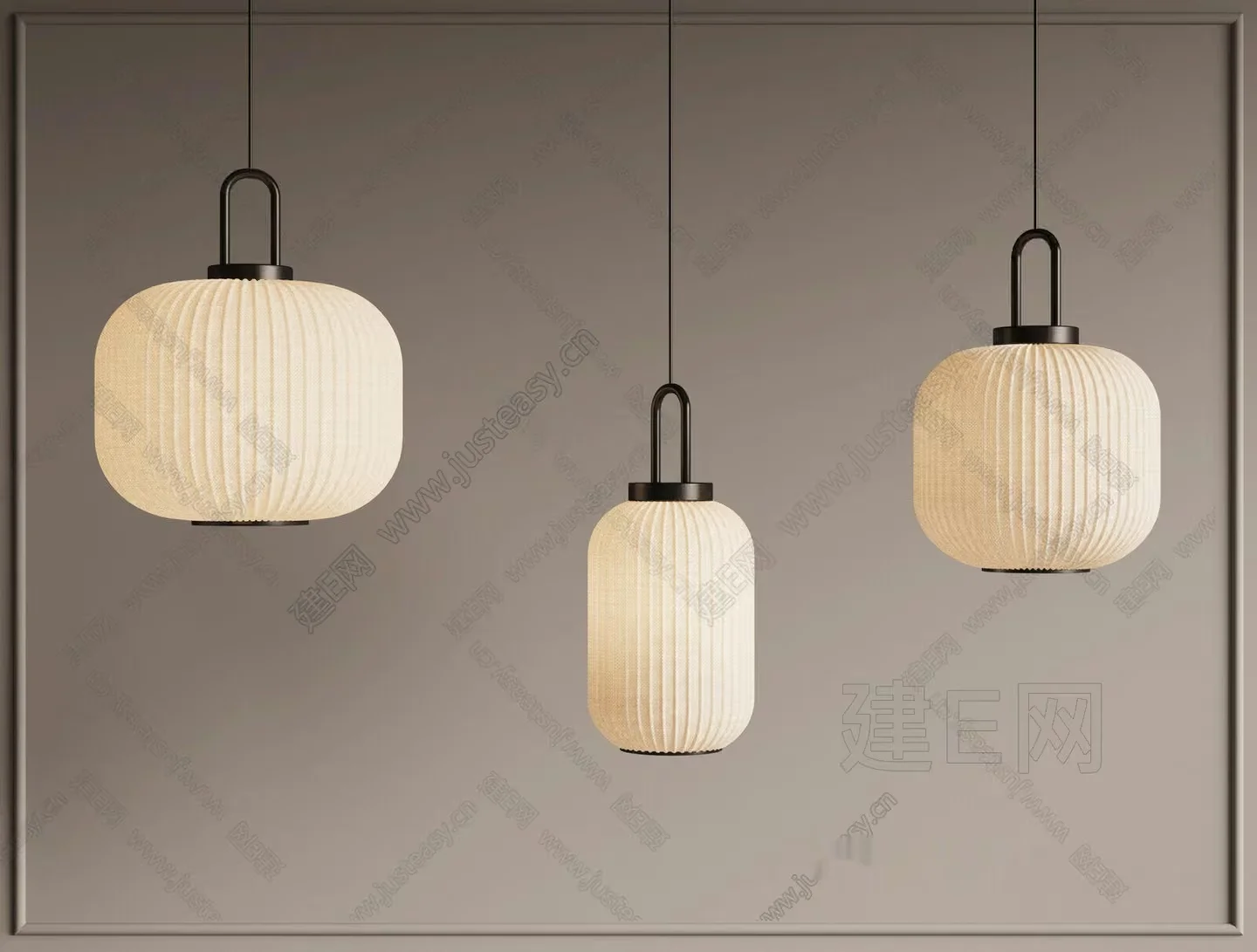 Modern Hanging Lights 3D Model – 8328 – VRAY Render