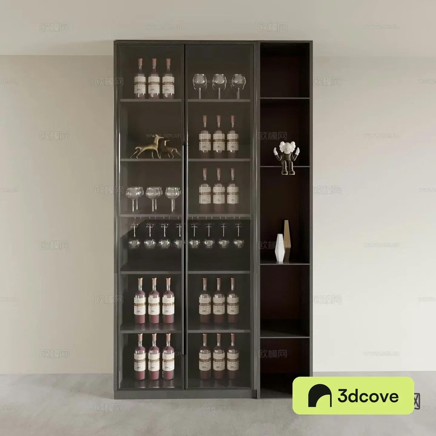 Modern wine cabinet