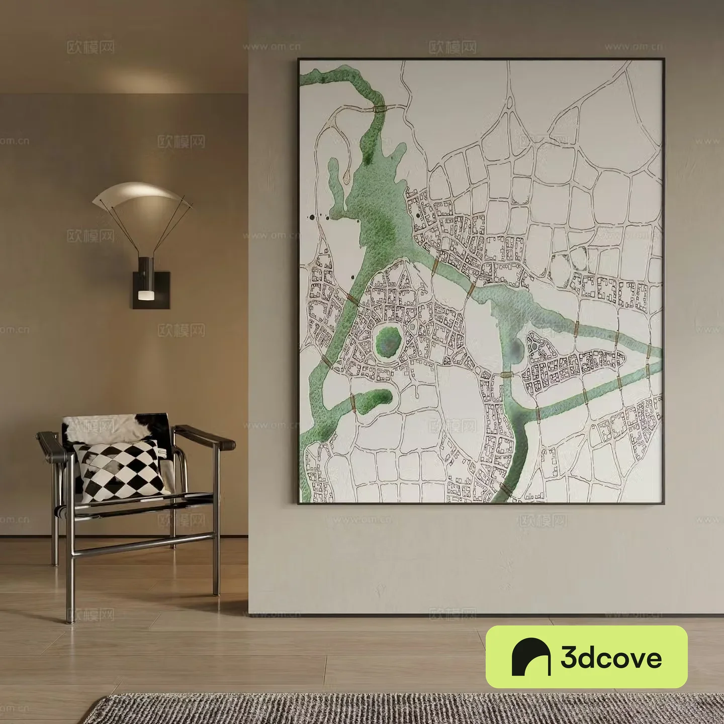 Modern decorative painting