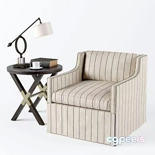 3ds Max Free – Bernhardt and uttermost set