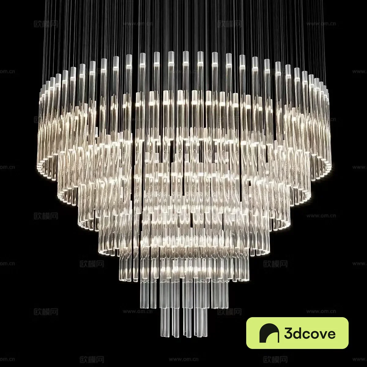 Light luxury crystal chandelier