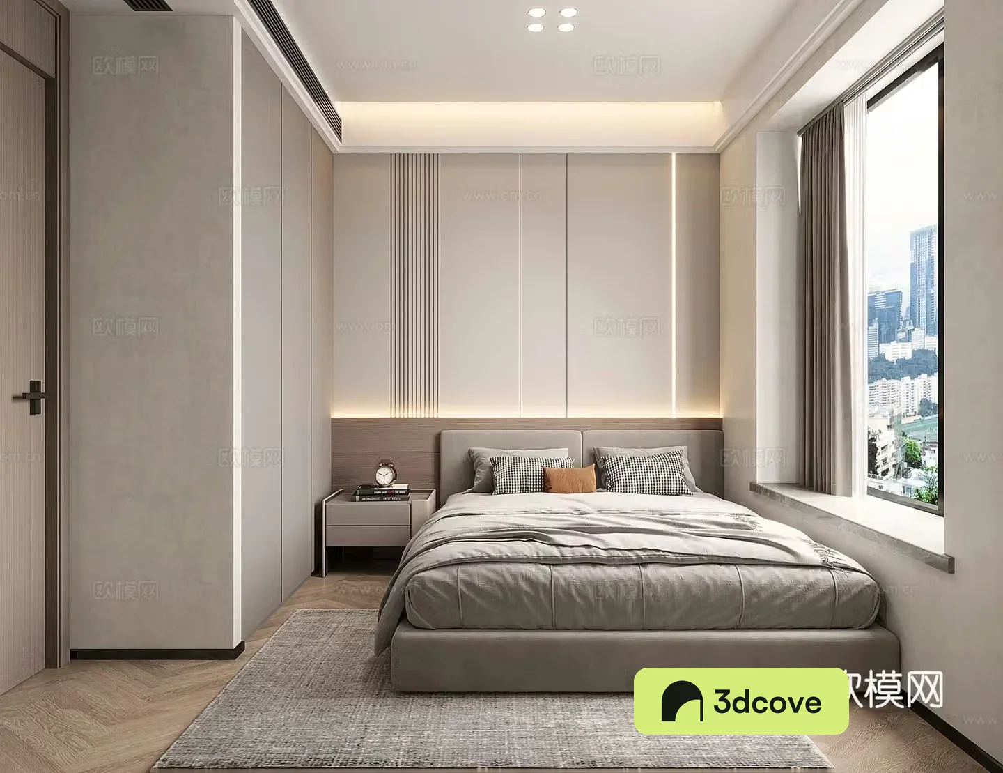 Modern bedroom