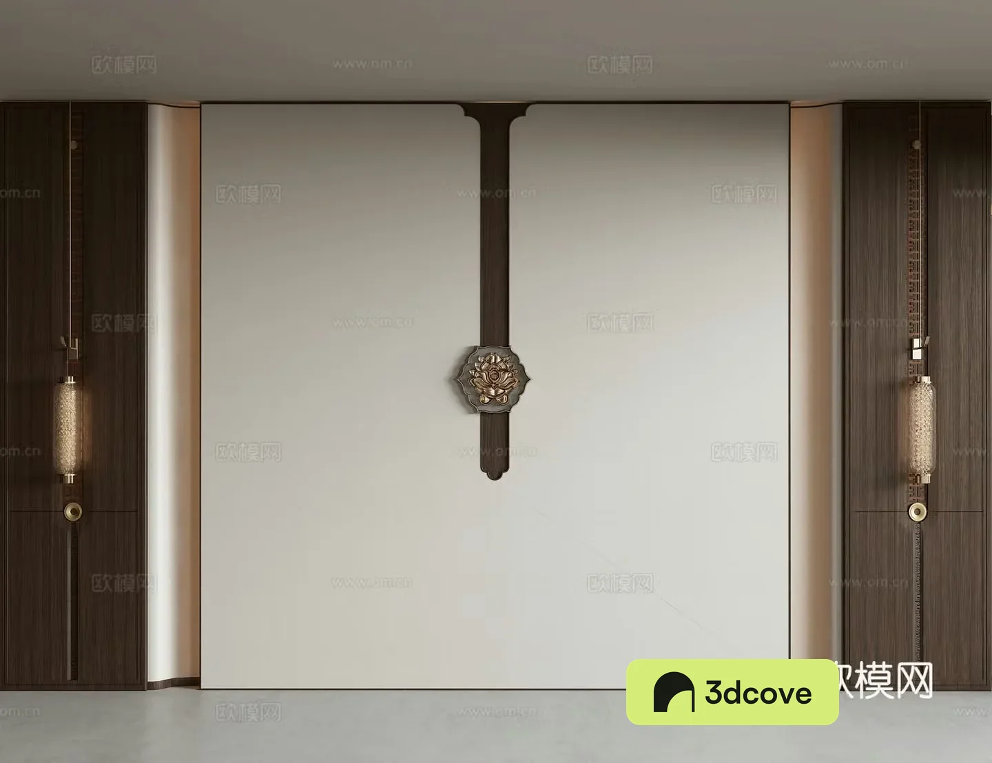 New Chinese style background wall