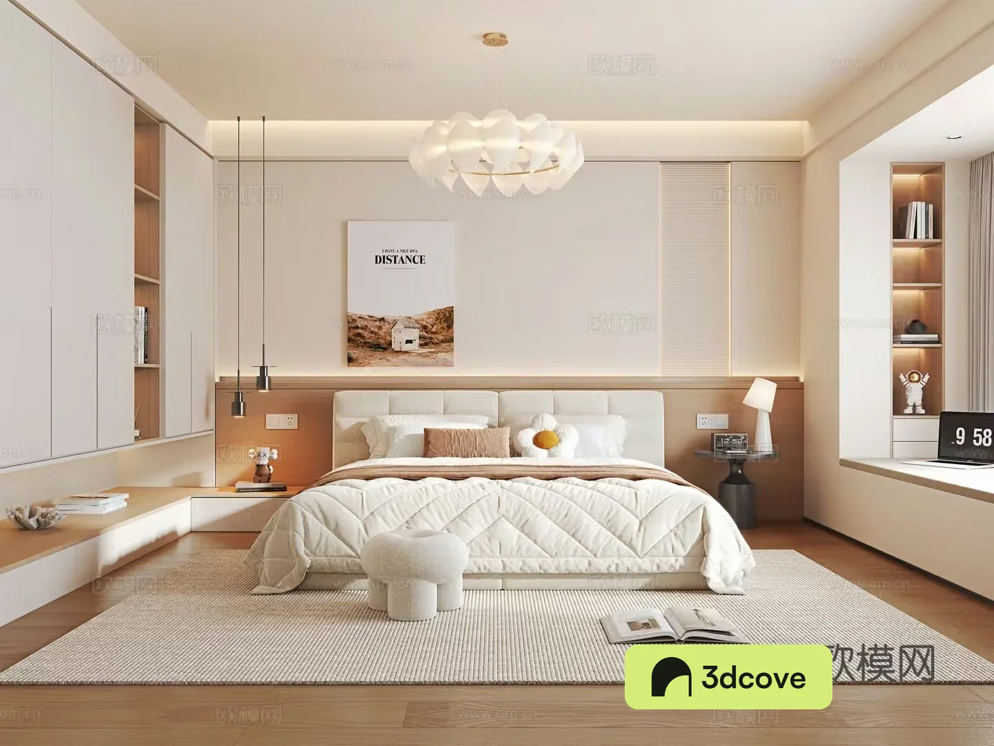 Creamy Bedroom Master Bedroom