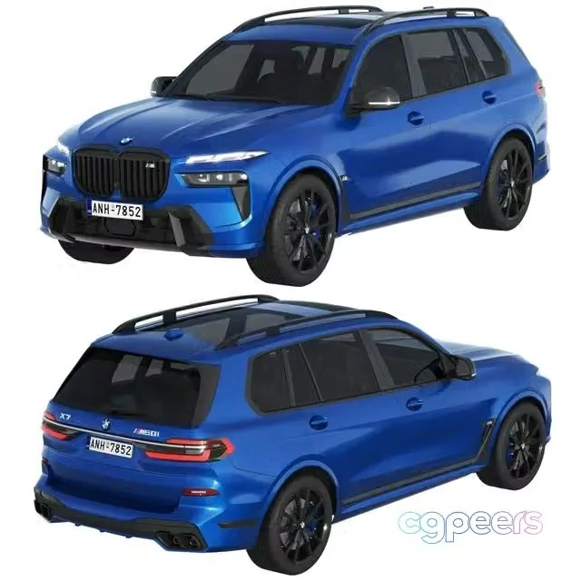 3ds Max Free – BMW X7 M60i 2023
