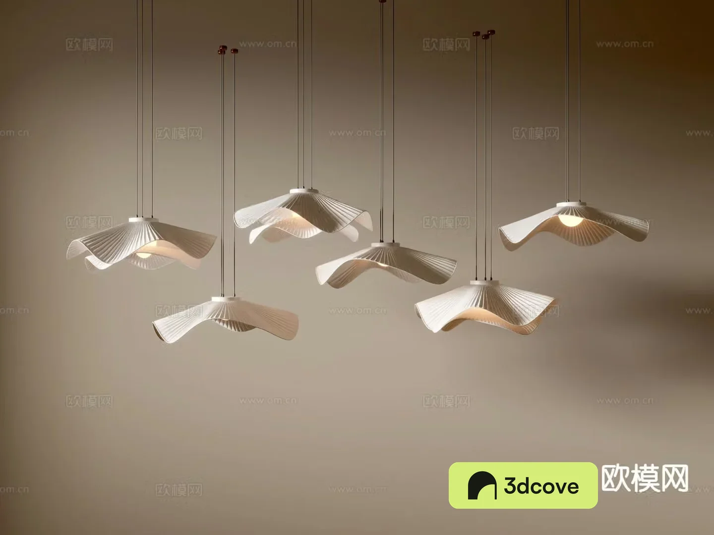 Creative chandelier shell chandelier art chandelier