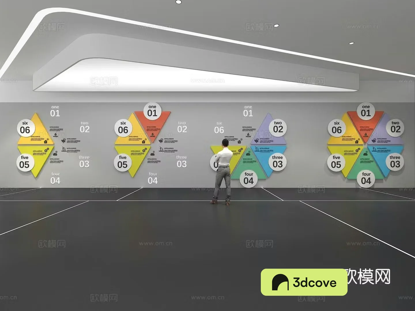 Cultural wall Corporate culture wall Display wall Education Exhibition hall Campus culture Corridor