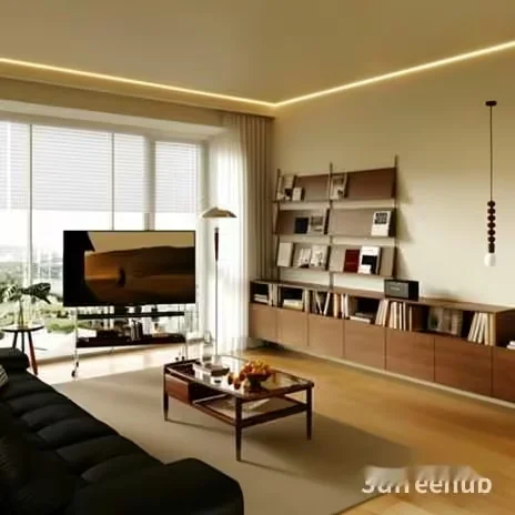 Modern Living Room 3D Model – 22265 – VRAY Render