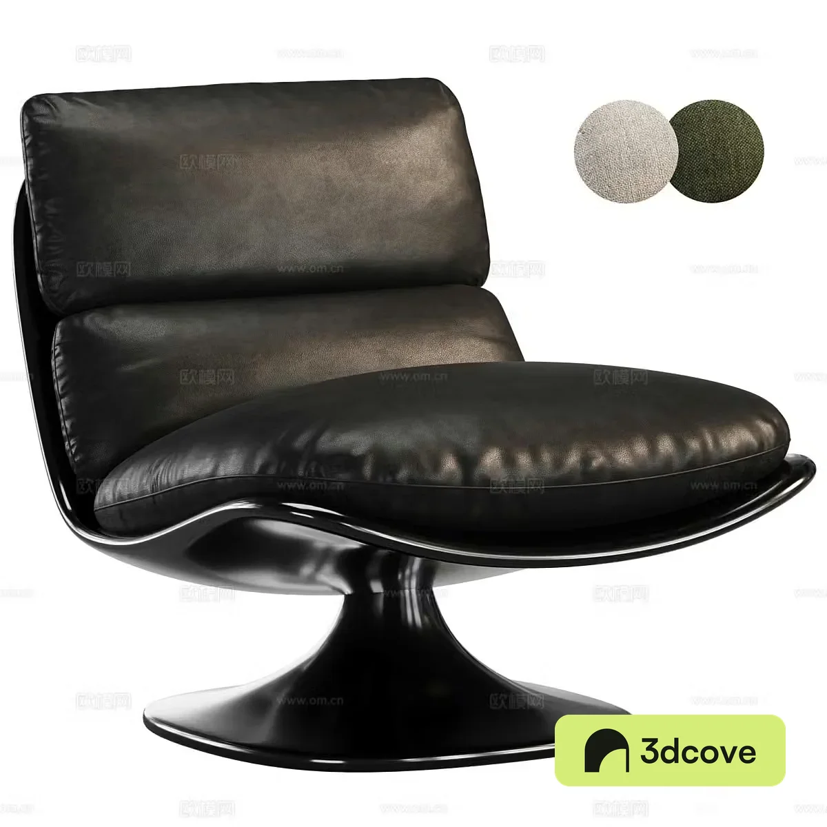 Modern Italian light luxury Pattie armchair