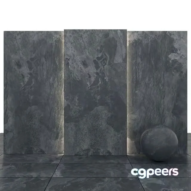 3ds Max Free – Ardosia dark stone