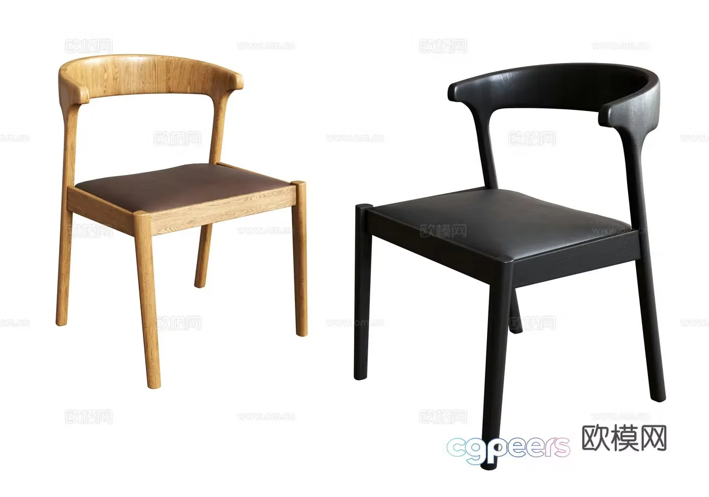 Modern leisure chair 3d model