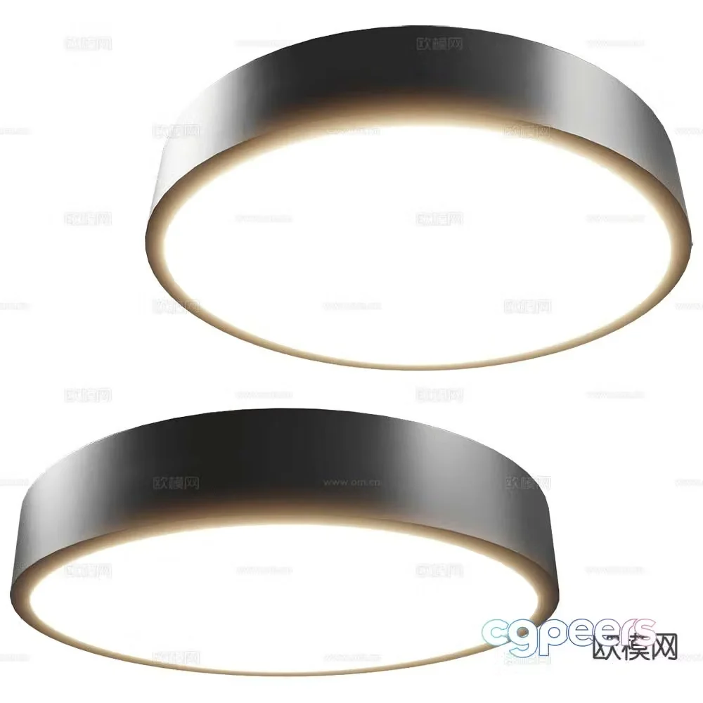 Maxlight round ceiling lamp bedroom lamp living room lamp 3d model
