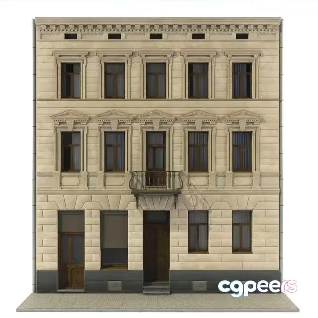 3ds Max Free – Facade Lv
