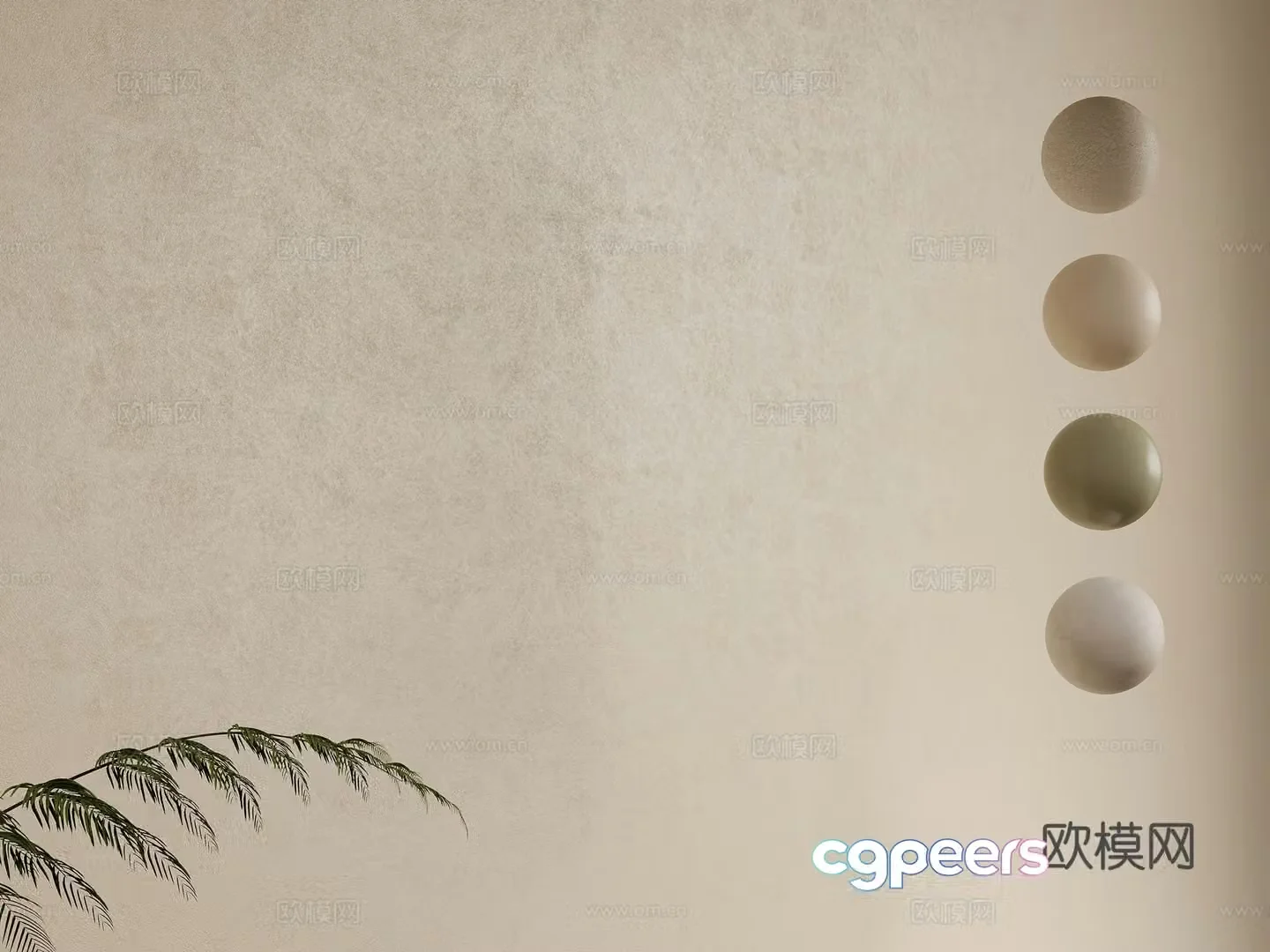 Modern paint Modern microcement Texture paint 3d model