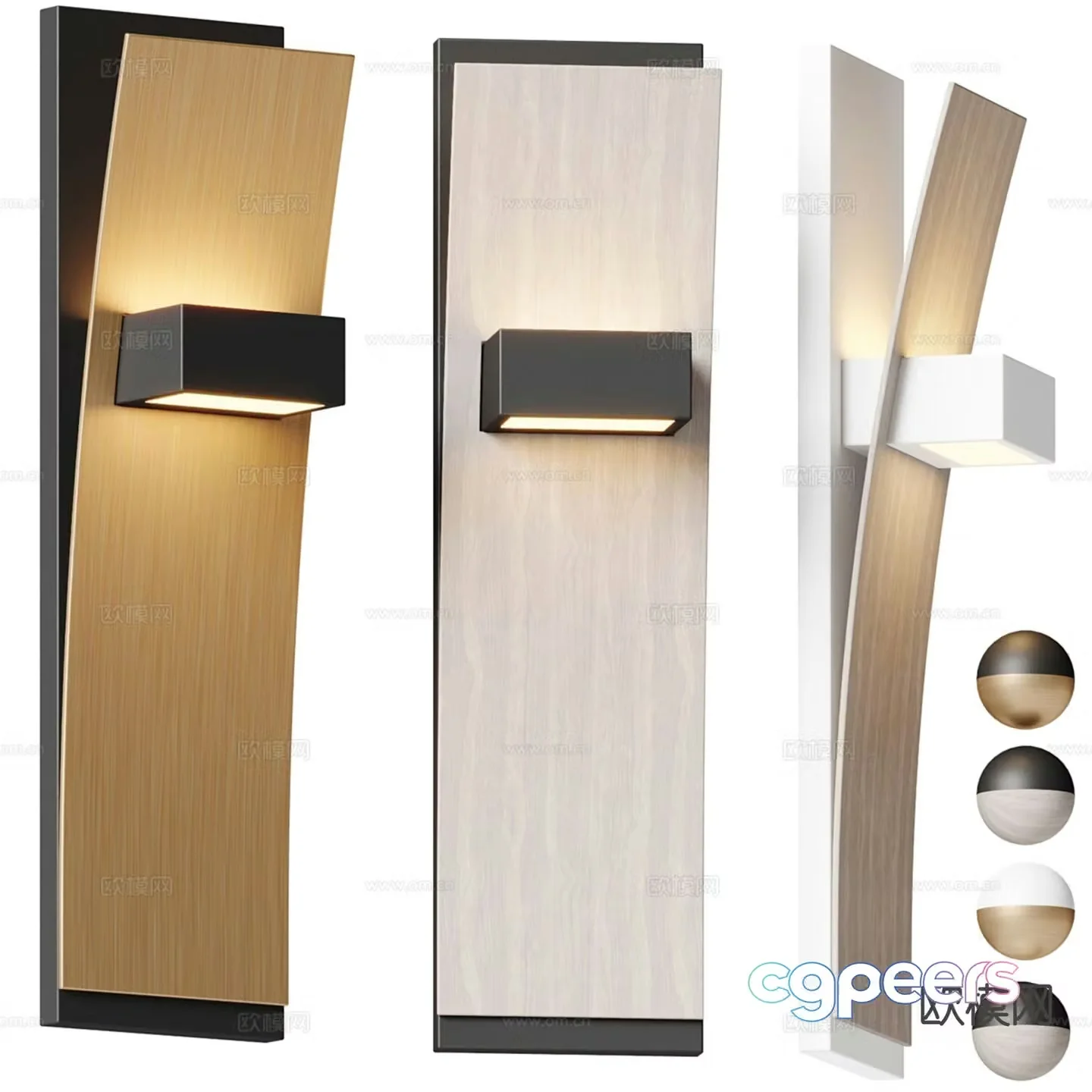 Art wall lamp Creative wall lamp 3d model