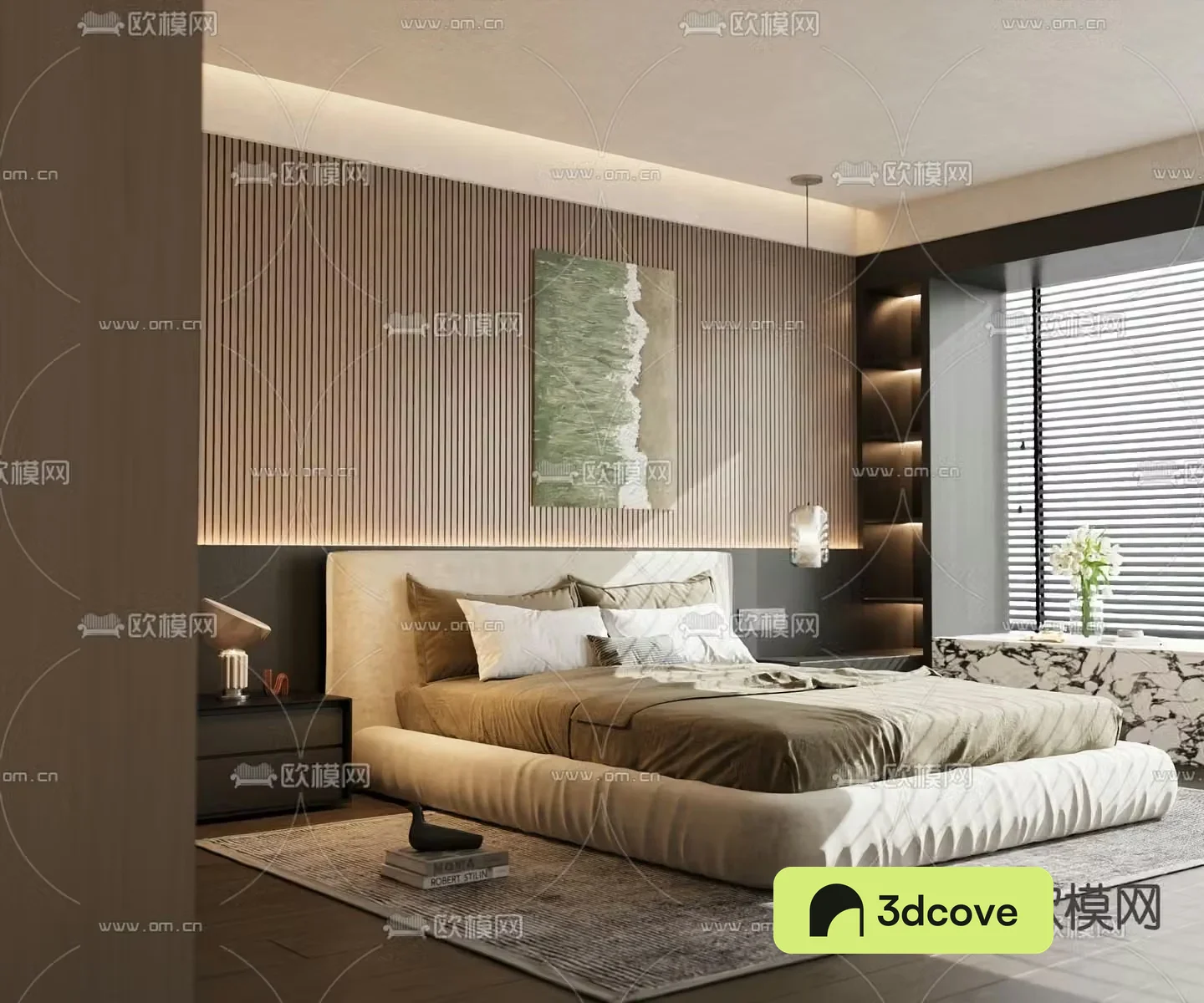 Italian double bed