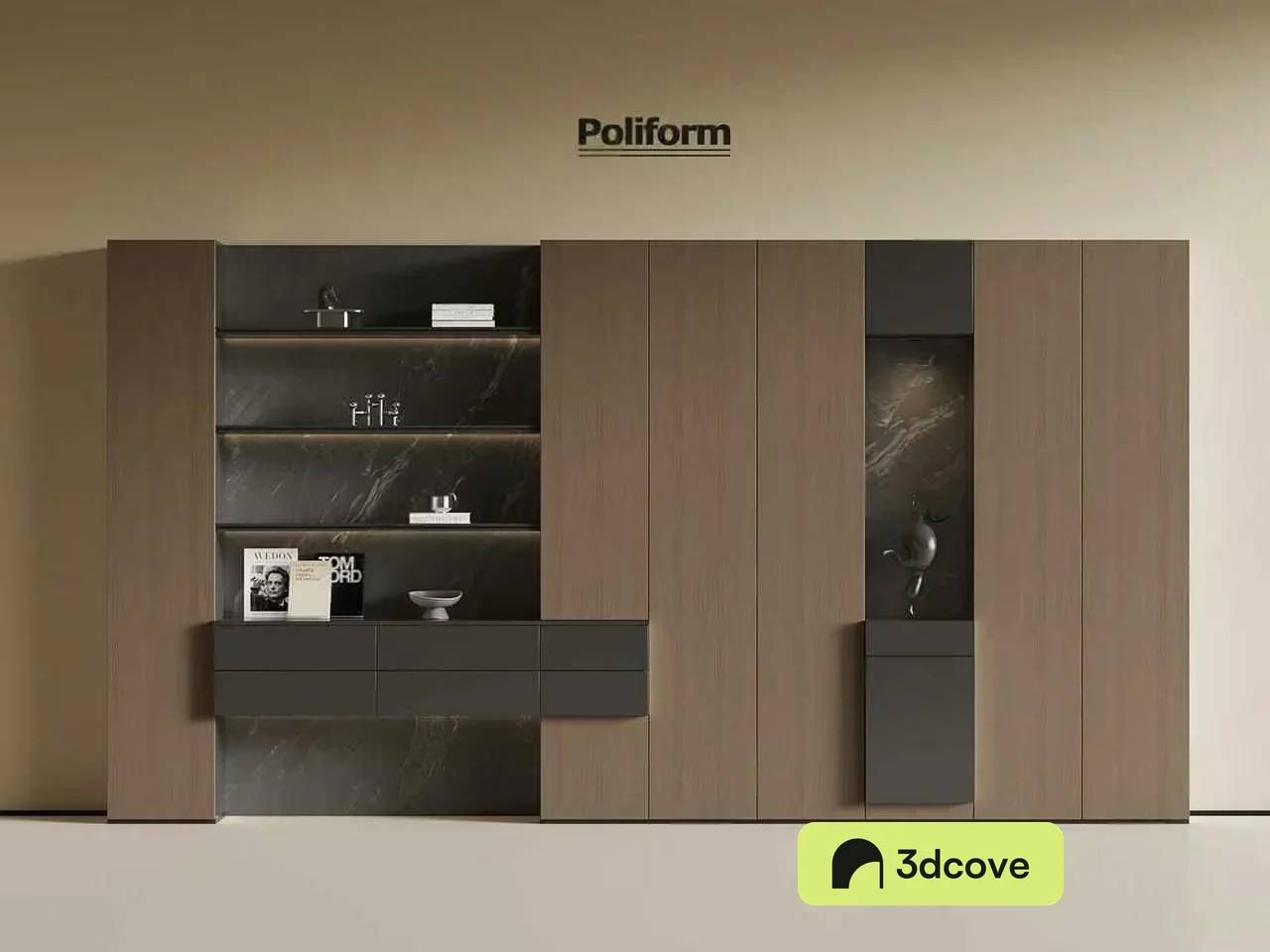 Modern Wood Cabinet