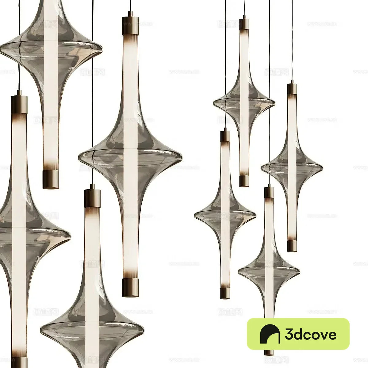 Creative chandelier glass chandelier