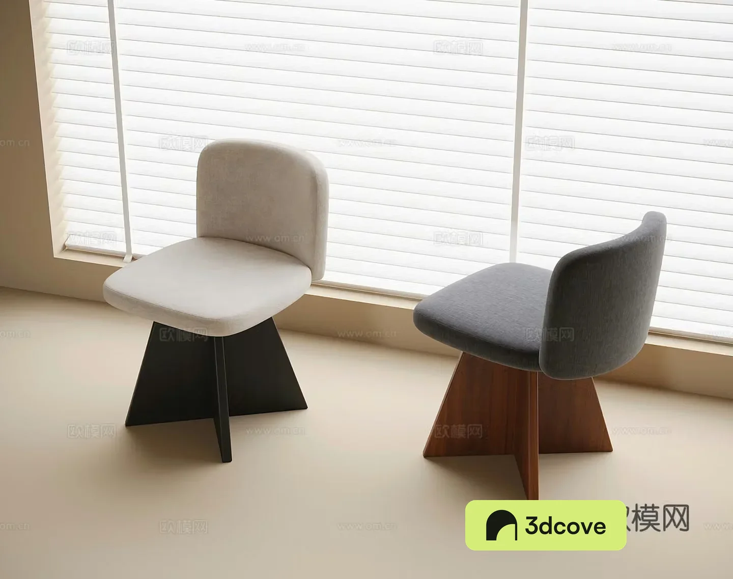 Modern single chair dining chair leisure chair