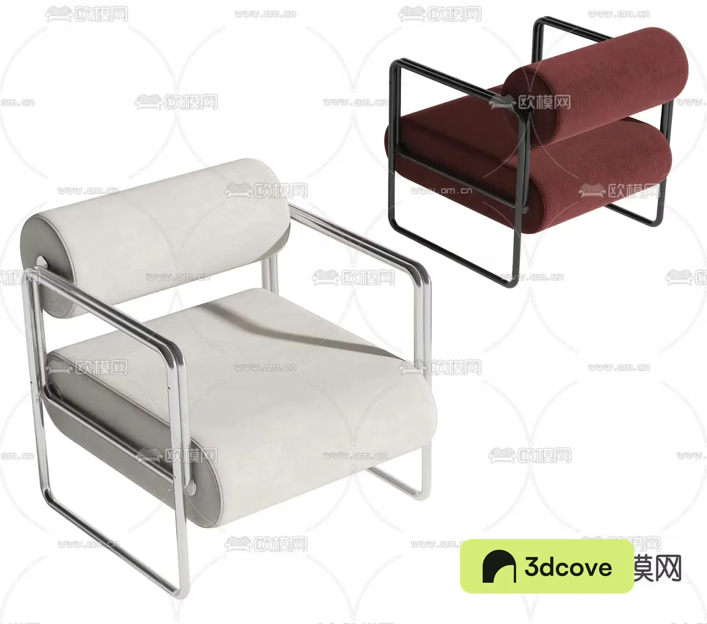 Modern leisure chair seat