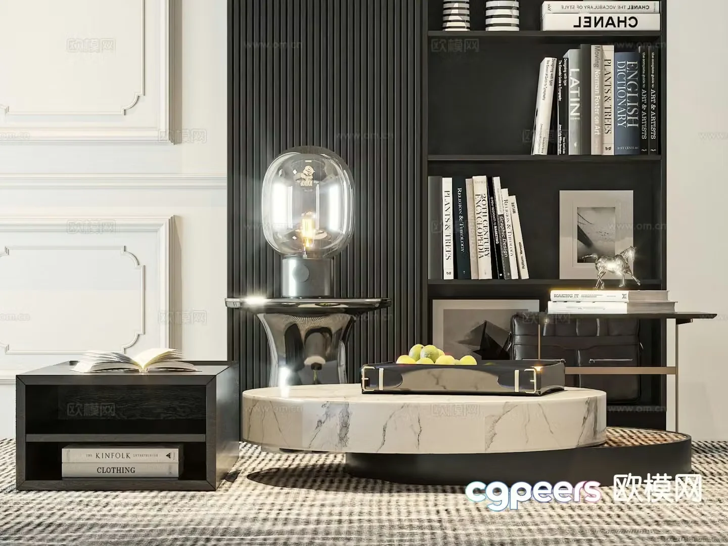 3D model of mother-in-law coffee table