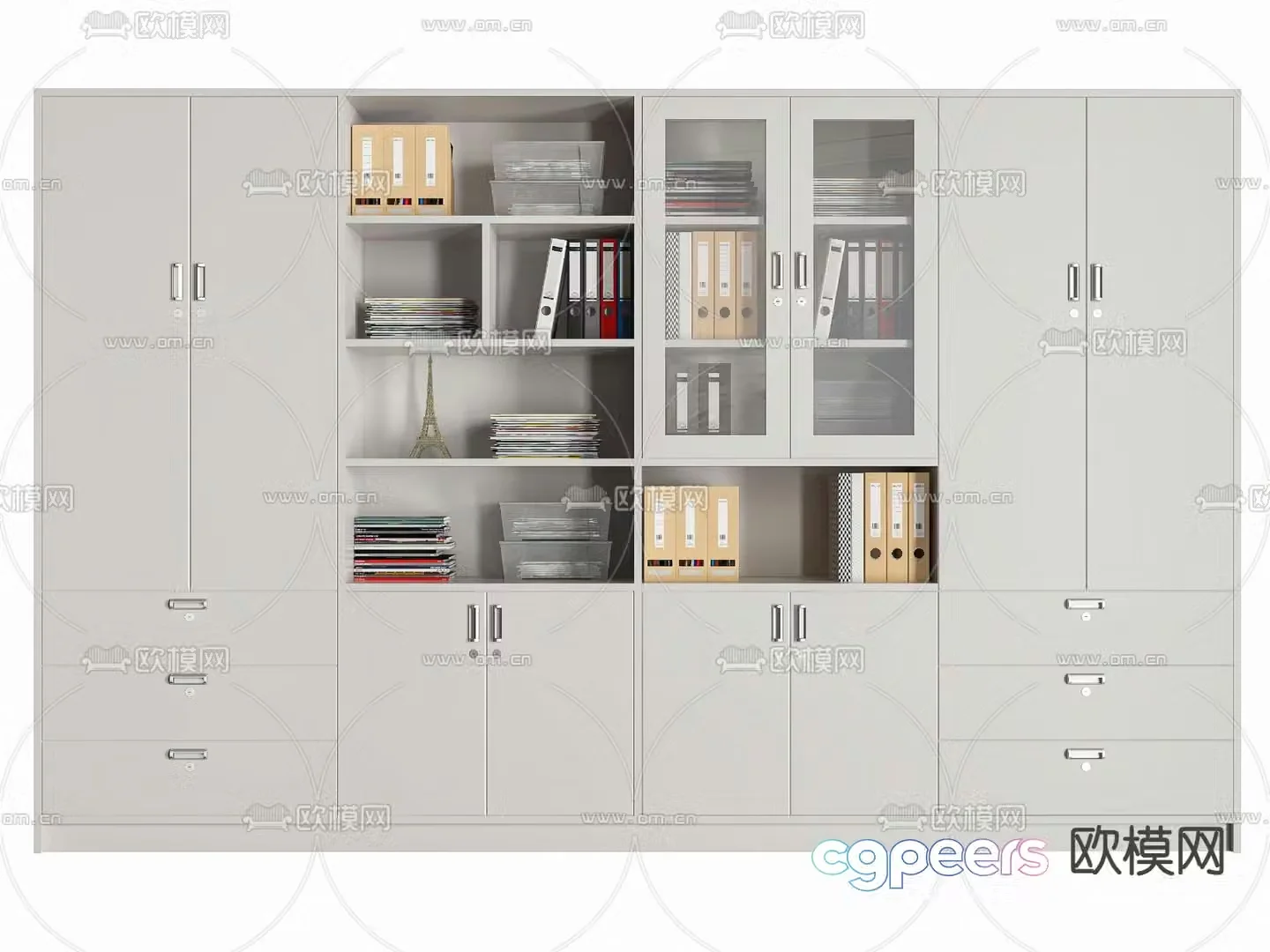 File cabinet information cabinet filing cabinet 3d model