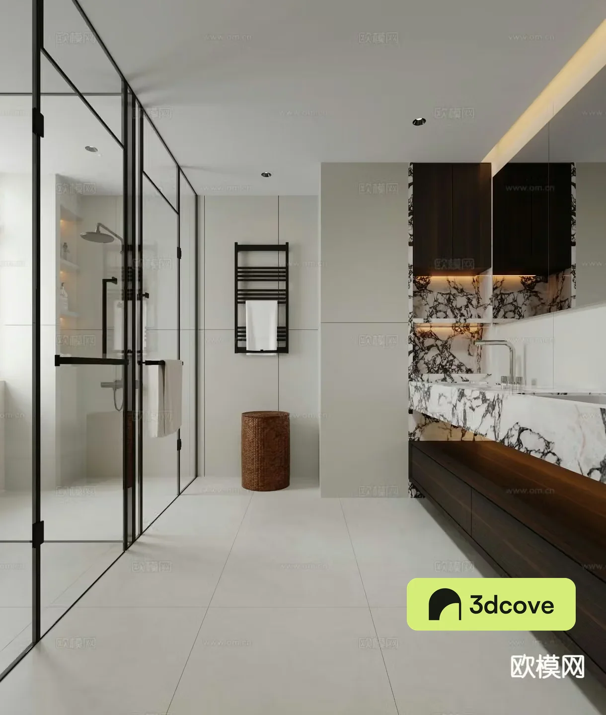 Modern bathroom