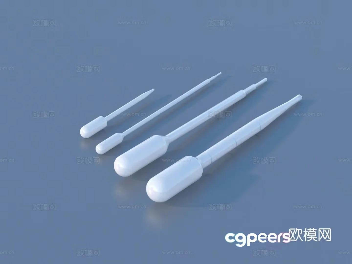 Straw Experimental Equipment 3D Model