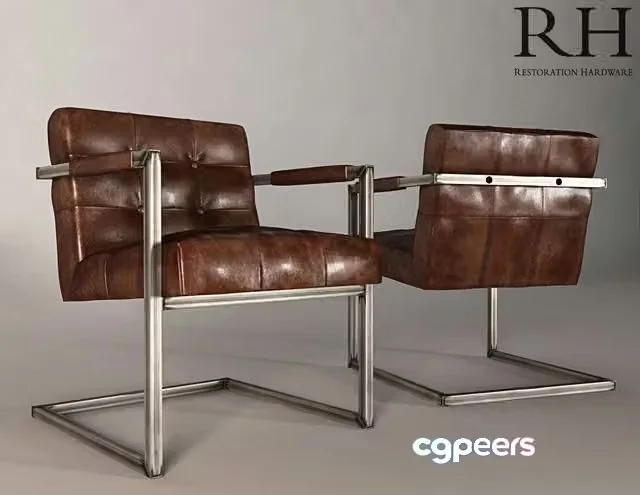 3ds Max Free – Bar stool Jenson MHLIVING