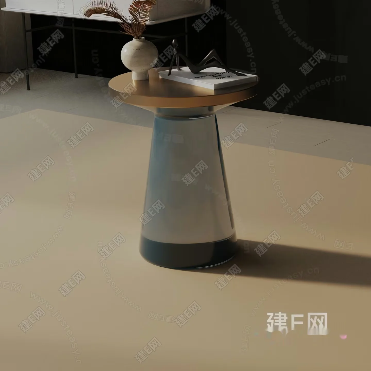 Modern Living Room 3D Model – 14691 – VRAY Render