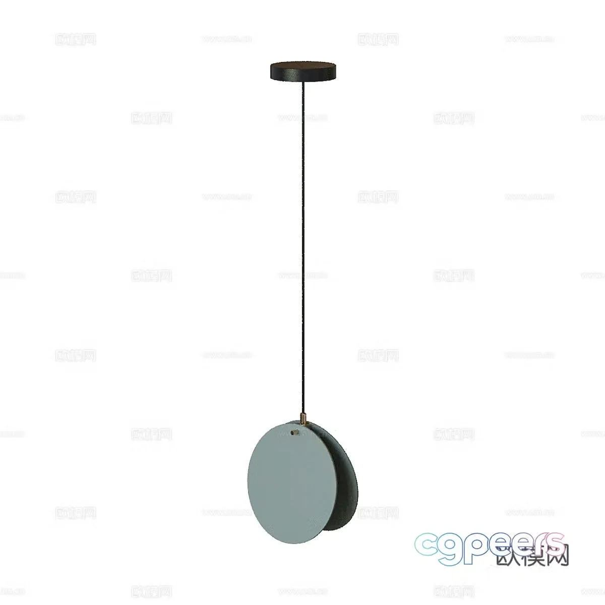 Modern decorative chandeliers 3d model