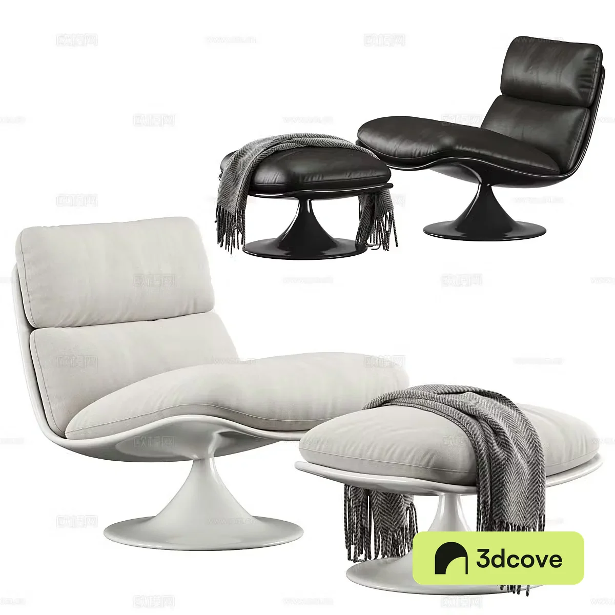 Modern Italian Pattie Armchair