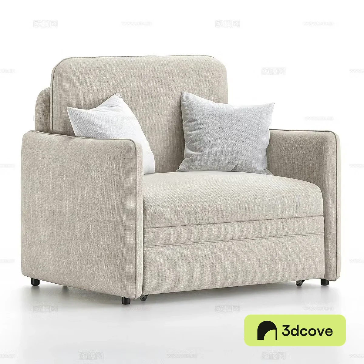 Modern single sofa