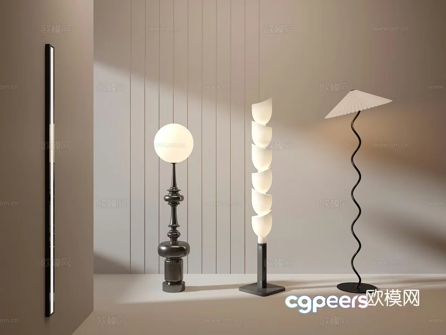 Floor lamp 3d model