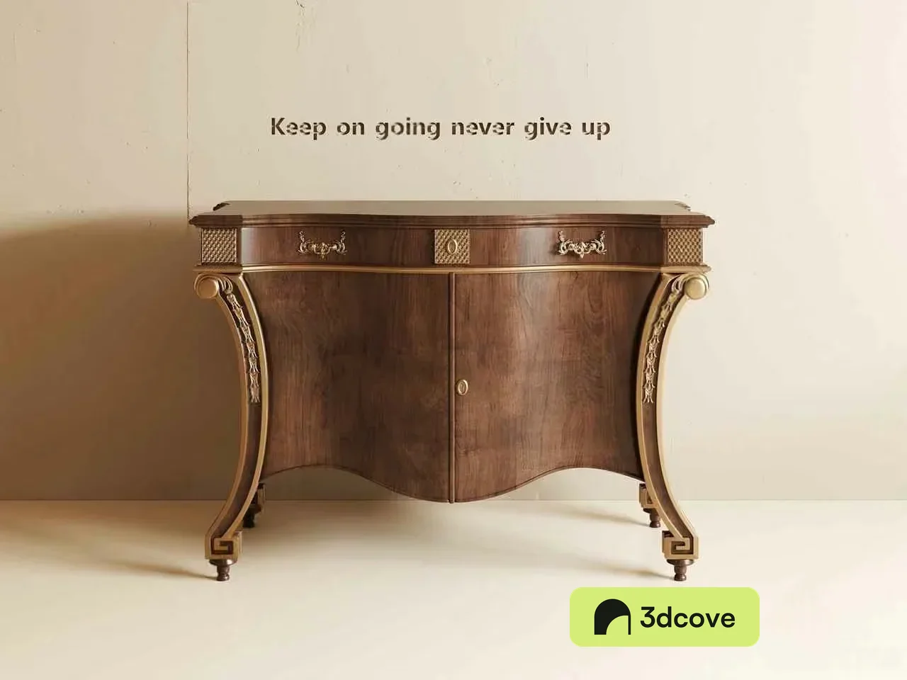 A Wooden Cabinet