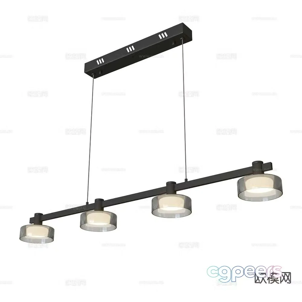 Stilfort creative chandelier artistic chandelier 3d model