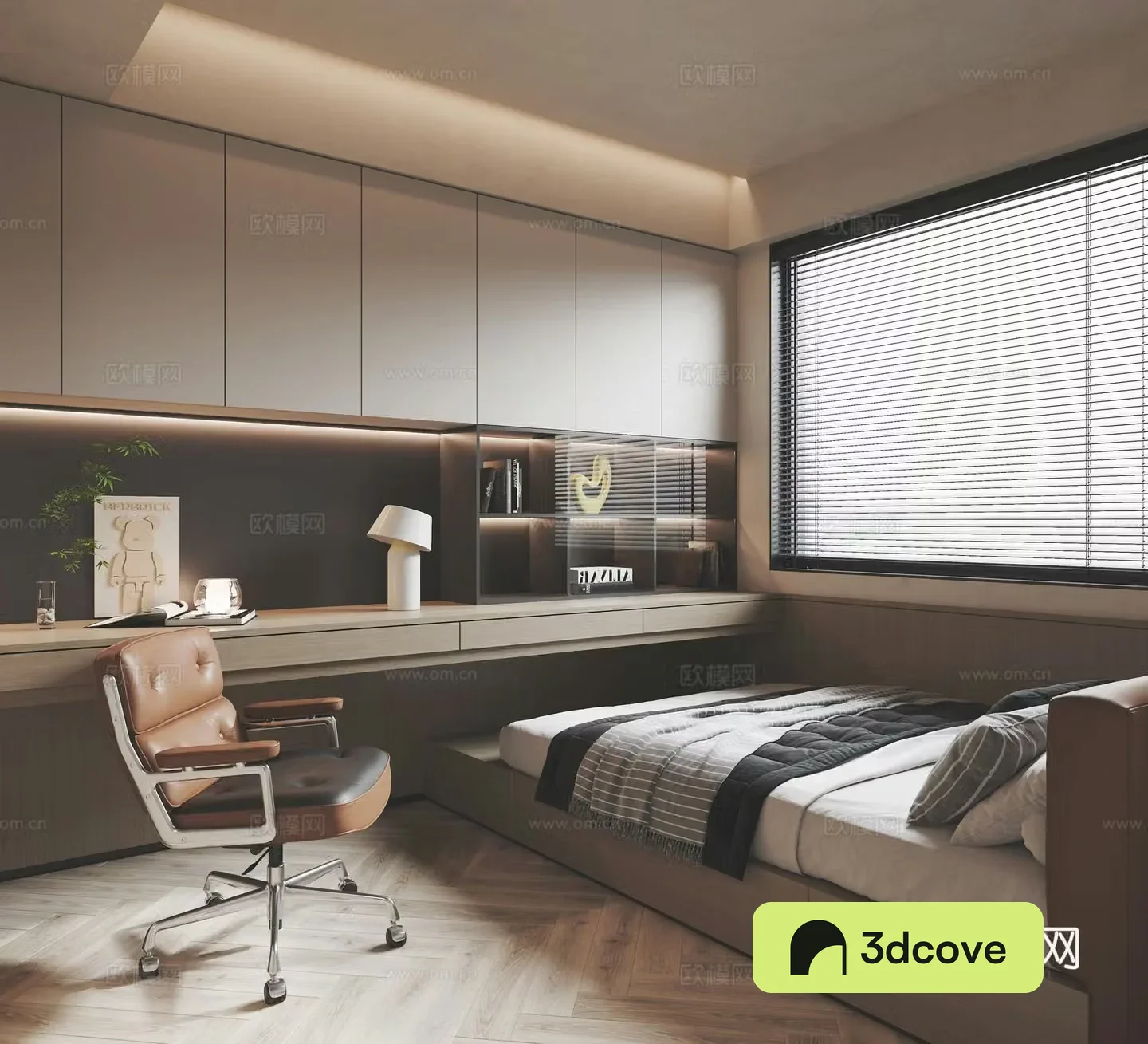 Modern tatami bedroom