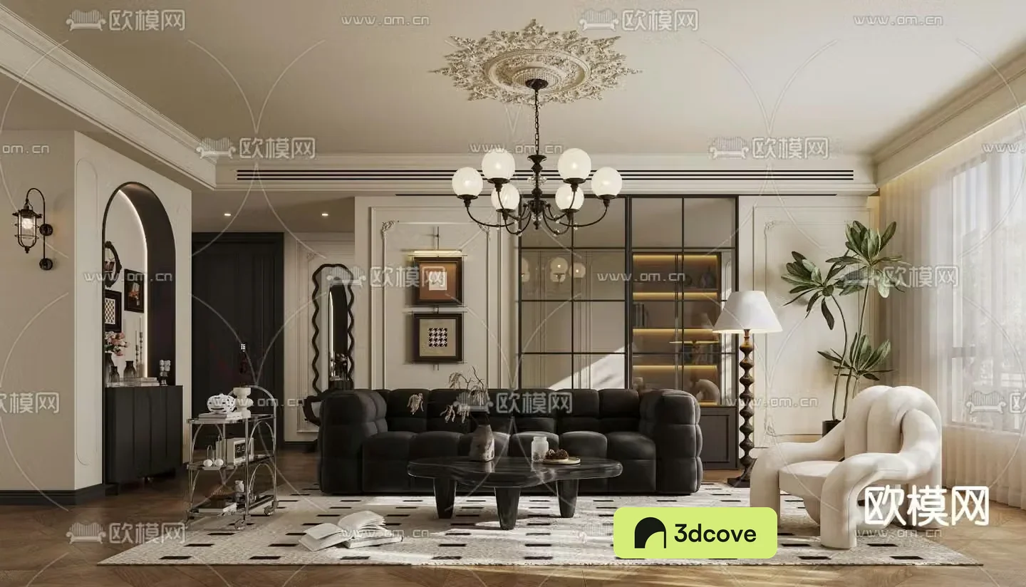 French living room