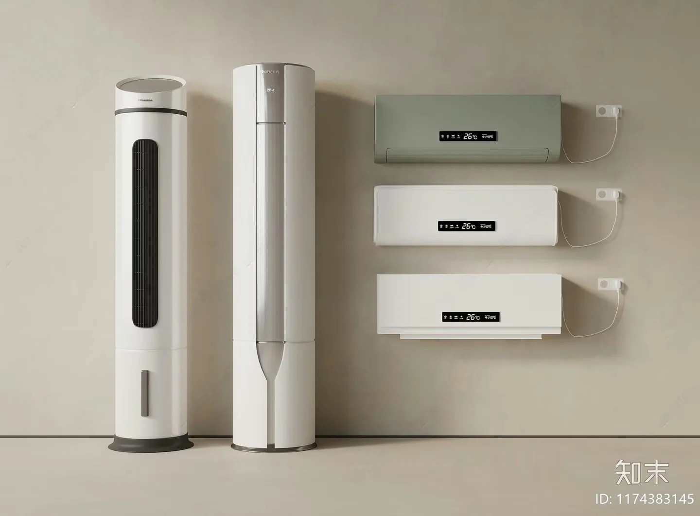 Modern Home Appliances 3D Model – 7776 – VRAY Render