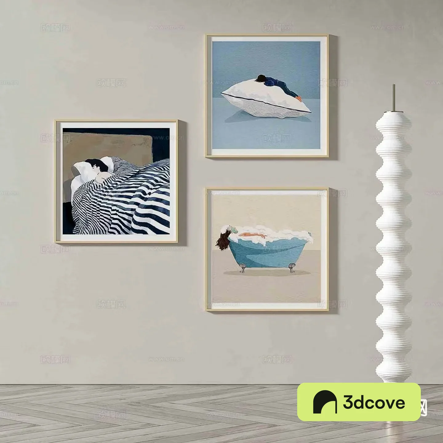 Art painting cartoon painting decorative painting