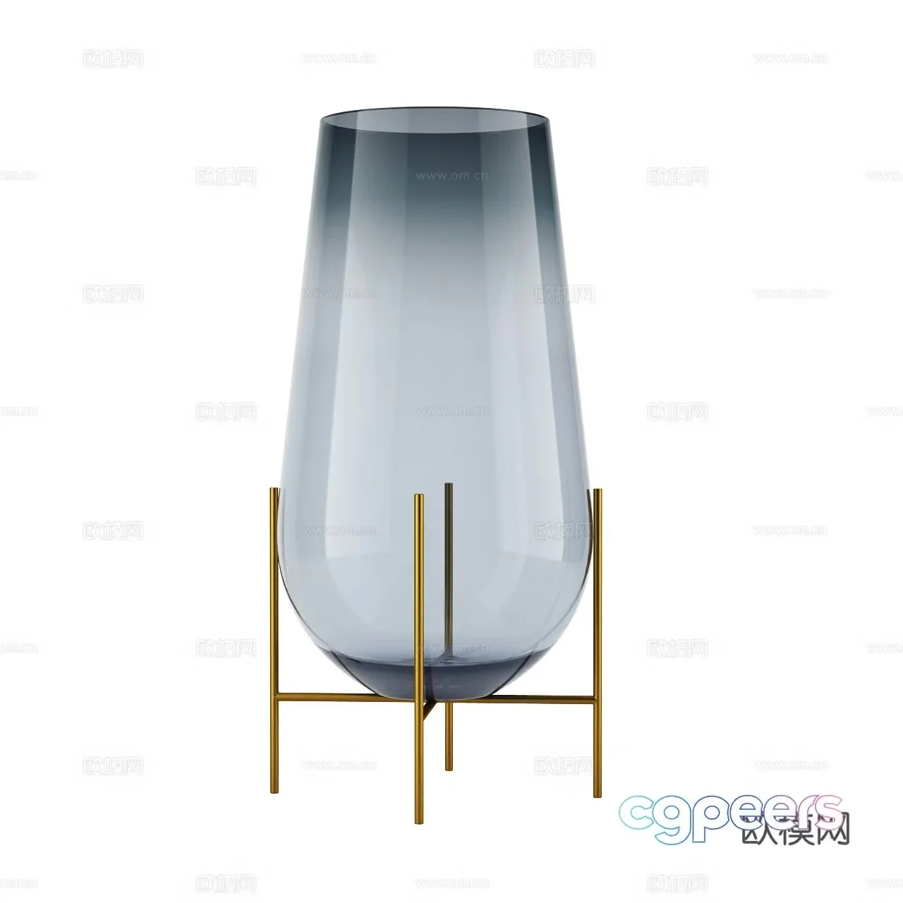 Menu Italian vase Wall decoration vase Glass vase Vase ornament Decoration 3D model