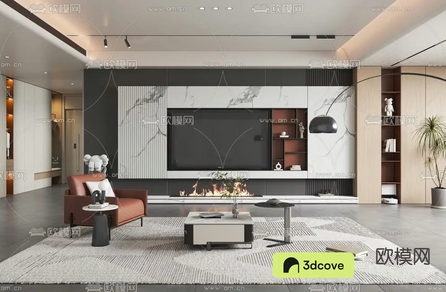 TV background wall