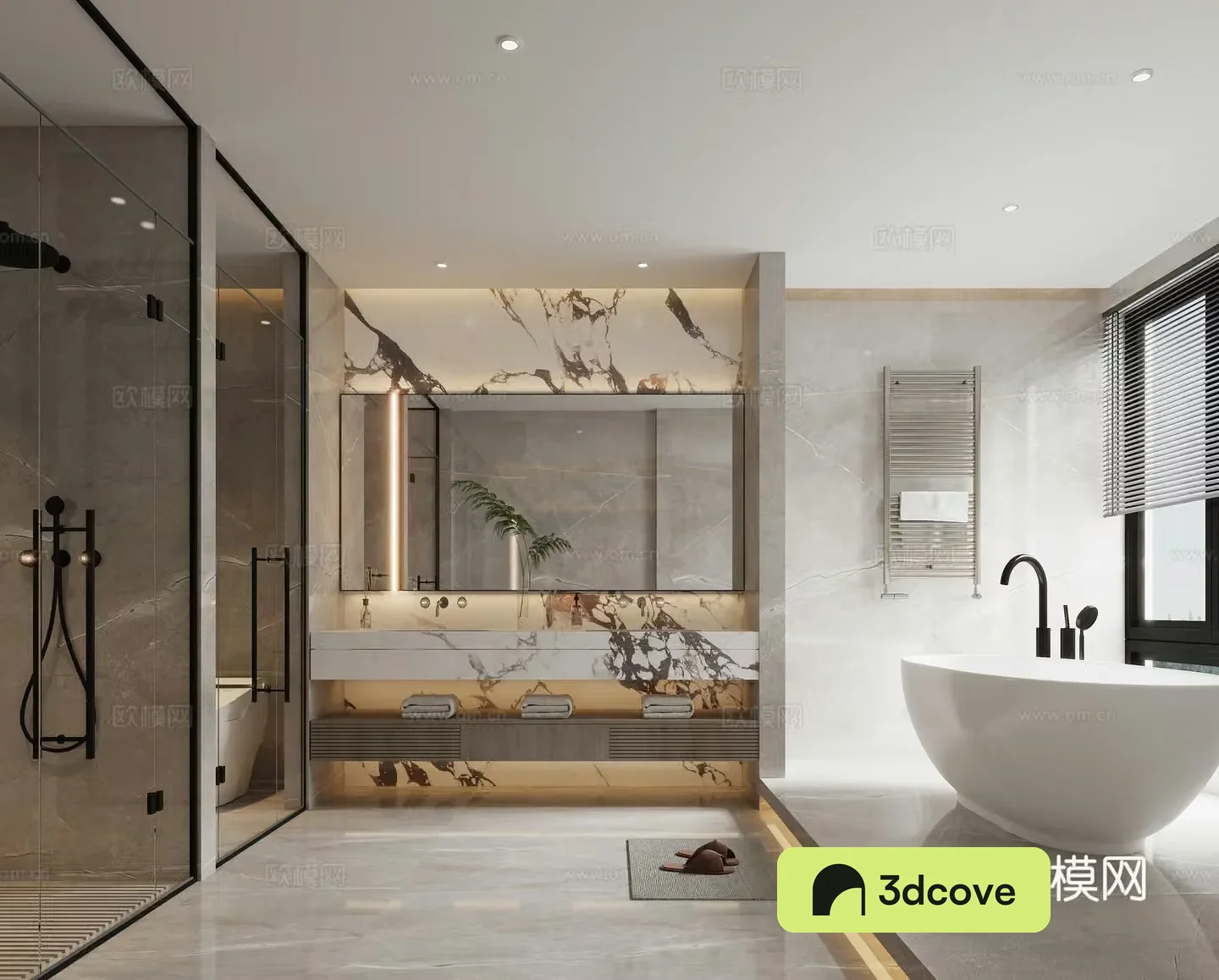 Modern bathroom