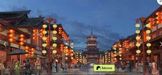 Asian Street Decor