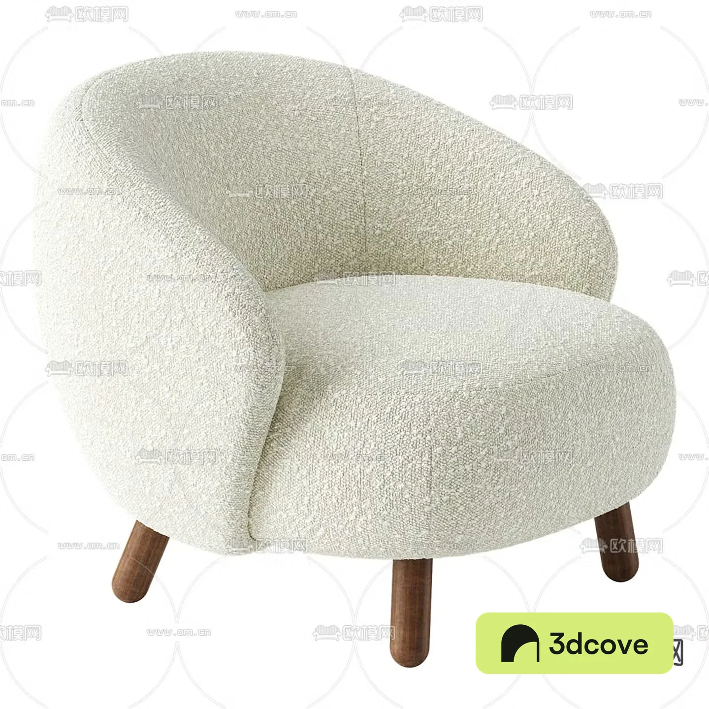 European style fabric leisure chair