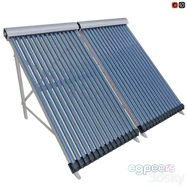 3ds Max Free – Solar Collector Panel SCH-30