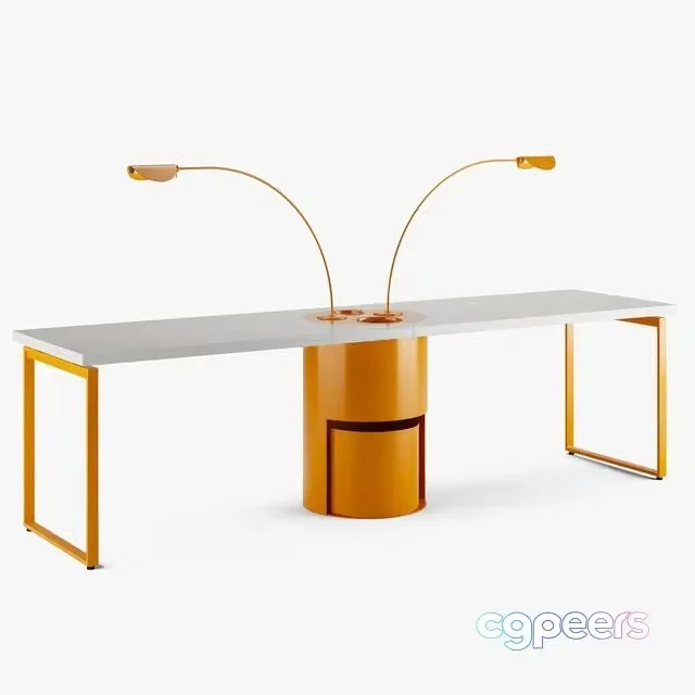 3ds Max Free – Writing desk Zalf BOOG