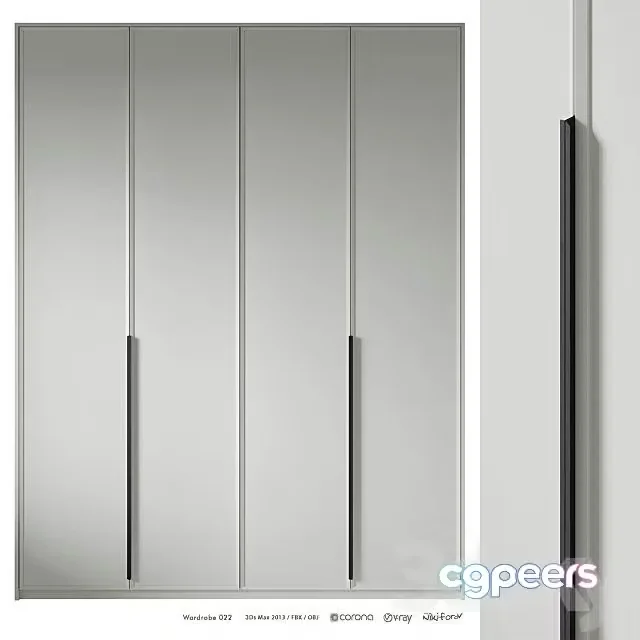 3ds Max Free – Wardrobe 022